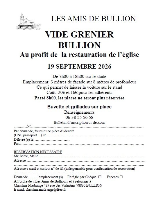 Brocante Les Amis de Bullion Image 1